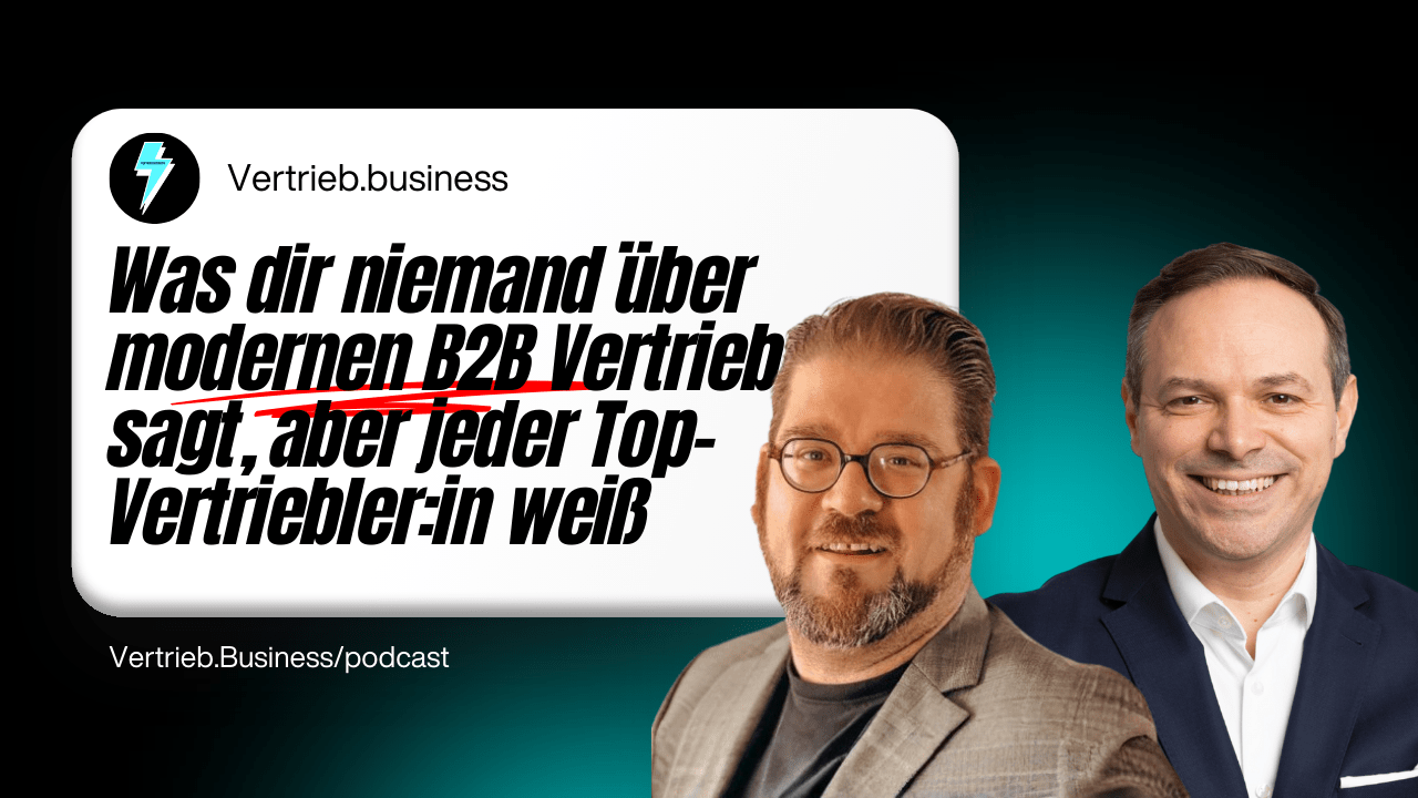 Was dir niemand über moderne Neukundenakquise im B2B sagt